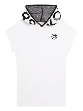 MICHAEL KORS KIDS MICHAEL KORS KIDS Плетена рокля R12154 S Бял Regular Fit