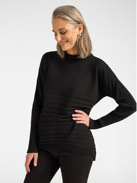 Elena Mirò Elena Mirò Maglione M102Z000867N033 Nero Regular Fit