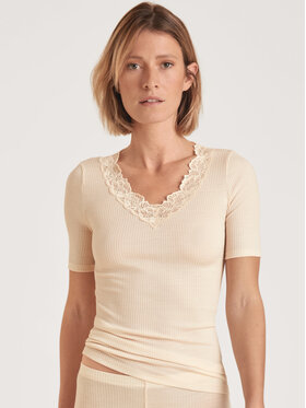 Calida Calida Tričko 14999 Béžová Regular Fit