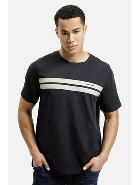 Cross Jeans Cross Jeans T-Shirt 16121-310 Granatowy Regular Fit