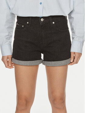 Calvin Klein Jeans Calvin Klein Jeans Kratke traperice J20J222808 Crna Regular Fit