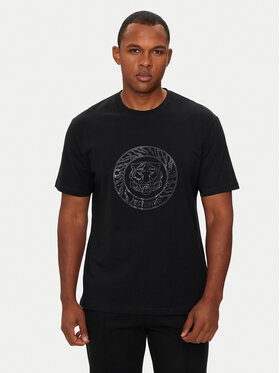 Just Cavalli Just Cavalli T-Shirt 77OAHE05 Schwarz Regular Fit