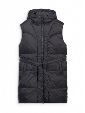 4F 4F Kamizelka APRES SKI Czarny Regular Fit