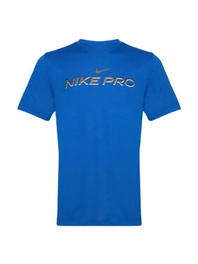 Nike Nike T-Shirt Dri-FIT Niebieski Regular Fit