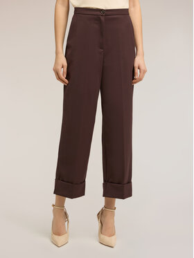 Motivi Motivi Pantaloni di tessuto P050Q104660N022 Marrone Regular Fit