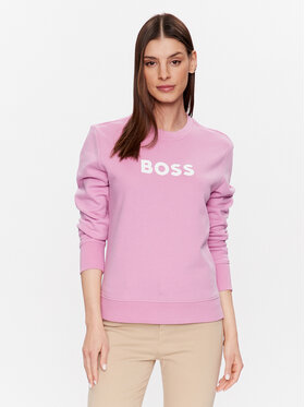 Boss Boss Mikina 50468357 Růžová Regular Fit
