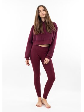 DKaren Sport DKaren Sport Dres DK-K-B11 Bordowy Classic Fit