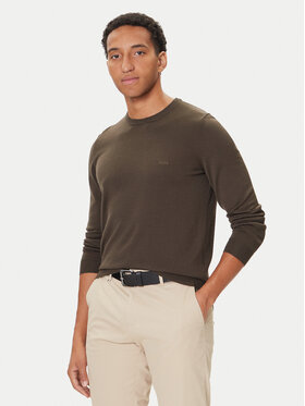 BOSS BOSS Džemperis Botto-L 50476364 Zaļš Regular Fit