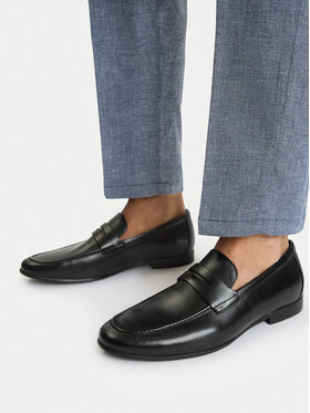 GINO ROSSI GINO ROSSI Loaferke EO-BENITO-02 126AM Črna