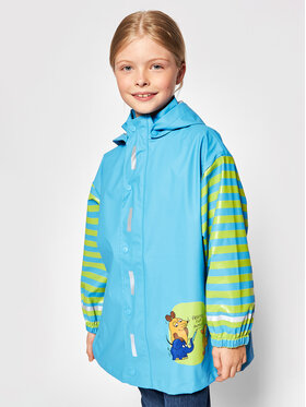 Playshoes Playshoes Kurtka przeciwdeszczowa 408506 D Turkusowy Regular Fit