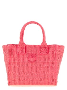 PINKO PINKO Torebka Fuchsia Polypropylene Tote Różowy