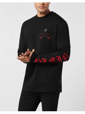 PHILIPP PLEIN PHILIPP PLEIN Tričko 26203 Čierna Regular Fit