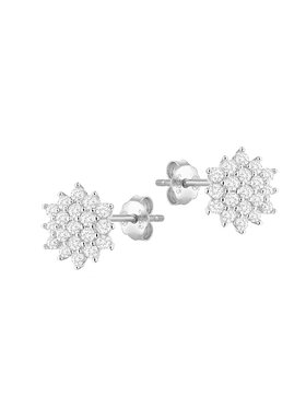 Alicja&Maria Jewellery Alicja&Maria Jewellery Kolczyki Monarch Srebrny