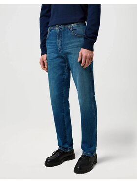 Wrangler Wrangler Jeansy TEXAS SLIM Niebieski Slim Fit