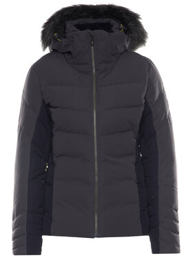 Salomon Salomon Skijacke Icetown LC1209200 Grau Regular Fit