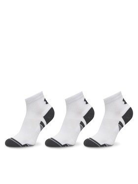 Under Armour Under Armour Zestaw 3 par wysokich skarpet unisex Performance Tech 1379510 Biały