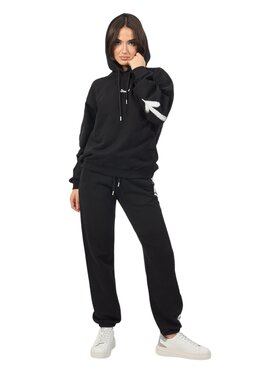 DISCLAIMER DISCLAIMER Bluza 24ids54652 Czarny Regular Fit