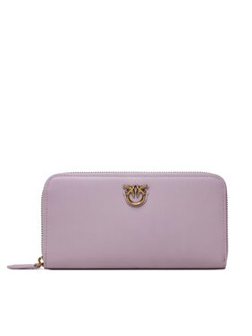 Pinko Pinko Duży Portfel Damski Ryder Zip Around PE 23 PCPL 100250 A0F1 Fioletowy