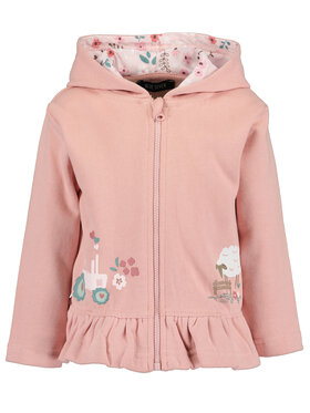Blue Seven Blue Seven Bluza 957069 X Różowy Regular Fit
