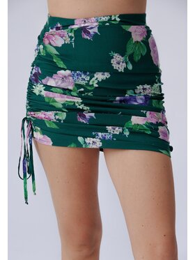 LAURELLA LAURELLA Sukňa Laurella 7TU011915 Zelená Regular Fit