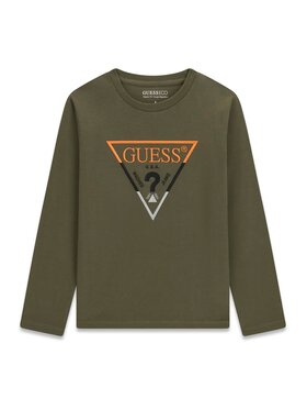 Guess Kids Guess Kids T-Shirt 185356 Zielony Classic Fit