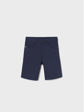 Mayoral Mayoral Шорти от плат 231 Тъмносин Regular Fit