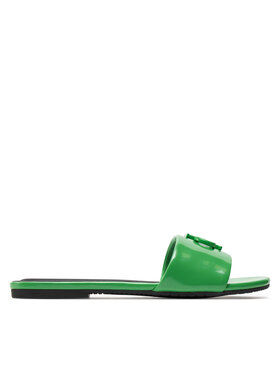 Calvin Klein Jeans Calvin Klein Jeans Papucs Flat Sandal Slide Mg Met YW0YW01348 Zöld