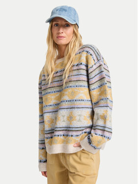 Billabong Billabong Пуловер Camp EBJSW00134 Цветен Relaxed Fit