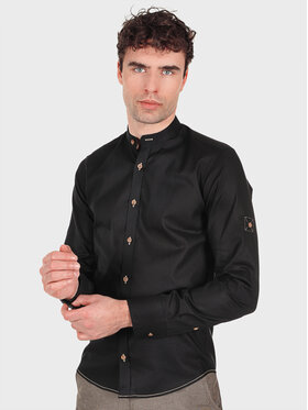 Evenemen Evenemen Koszula JAMES Czarny Slim Fit
