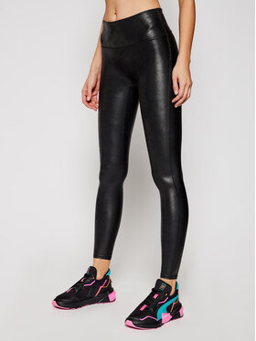 SPANX SPANX Legginsy Faux Leather 2437 Czarny Slim Fit