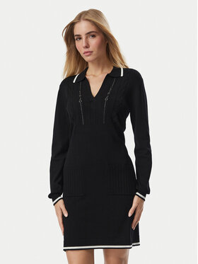 Liu Jo Liu Jo Плетена рокля TF6271 MS63L Черен Regular Fit
