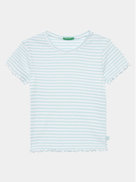 United Colors Of Benetton United Colors Of Benetton Футболка 3W5BC10H7 Голубий Regular Fit