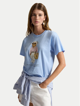 Polo Ralph Lauren Polo Ralph Lauren Футболка 211A12734001 Світло-синій Relaxed Fit