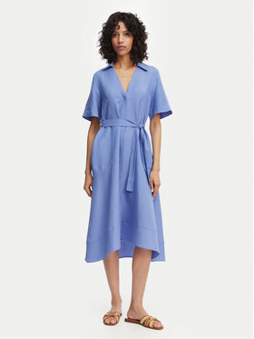 Marella Marella Haljina košulja Detto 2615221082 Plava Regular Fit