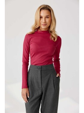 Lunedi Lunedi Golf bawełniany Czerwony Regular Fit
