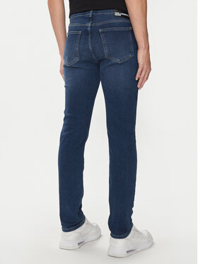 Karl Lagerfeld Jeans Jeans Hlače 245D1102 Mornarsko Modra Skinny Fit