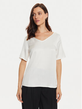 Tatuum Tatuum Majica Mekonga T2416.044B Écru Regular Fit