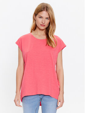 Noisy May Noisy May Тишърт Mathilde 27002573 Розов Oversize