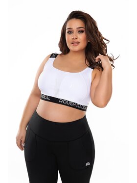 ROUGH RADICAL ROUGH RADICAL Biustonosz sportowy SPORTS BRA SPORTING + Biały