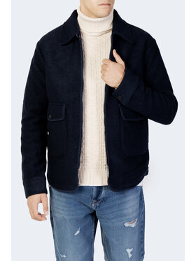 Selected Homme Selected Homme Cappotto SLHHOPE BOILED WOOL JACKET W Blu To Fit