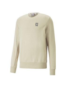 Puma Puma Bluza 533249 Beżowy Regular Fit