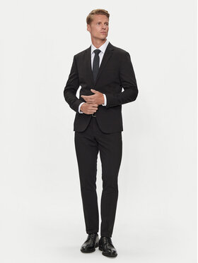 Lindbergh Lindbergh Odijelo 30-606900 Crna Slim Fit