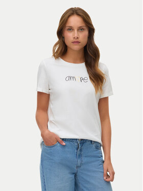 Vero Moda Vero Moda T-Shirt Ikami 10340181 Bílá Regular Fit
