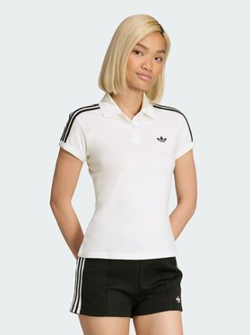 adidas adidas Polo 159123 Biały Slim Fit