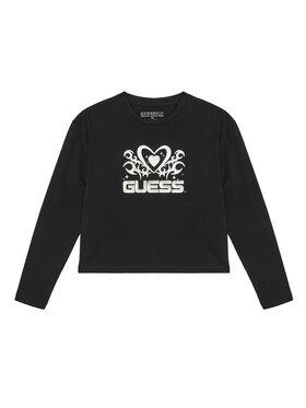 Guess Guess Блузка J5YI03 K6YW4 Чорний Regular Fit