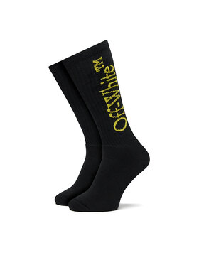 Off-White Off-White Skarpety Wysokie Męskie OMRA075S23KNI0011018 Czarny