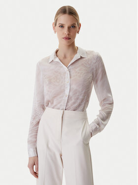 Guess Guess Koszula W6RH73 WDW82 Beżowy Regular Fit