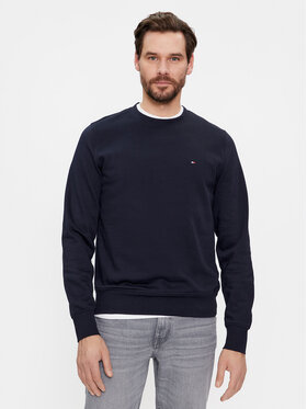 Tommy Hilfiger Tommy Hilfiger Mikina Flag Logo MW0MW32735 Tmavomodrá Regular Fit