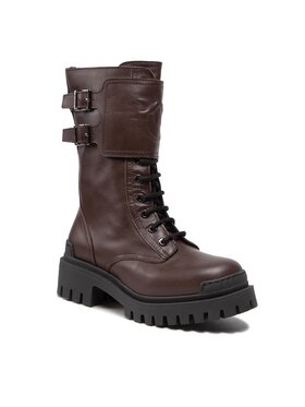 Pinko Pinko Trapery Cumino Bootie 1H2135 A072 Brązowy