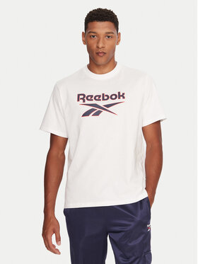 Reebok Reebok Тишърт RK25157CCM Бял Regular Fit